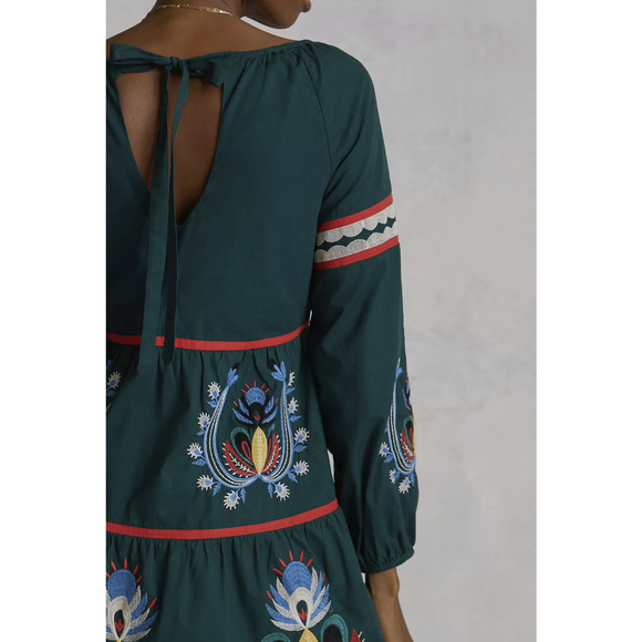 NEW Anthropologie Let Me Be Embroidered Tunic Dress - Size: Various - Picture 6 of 10